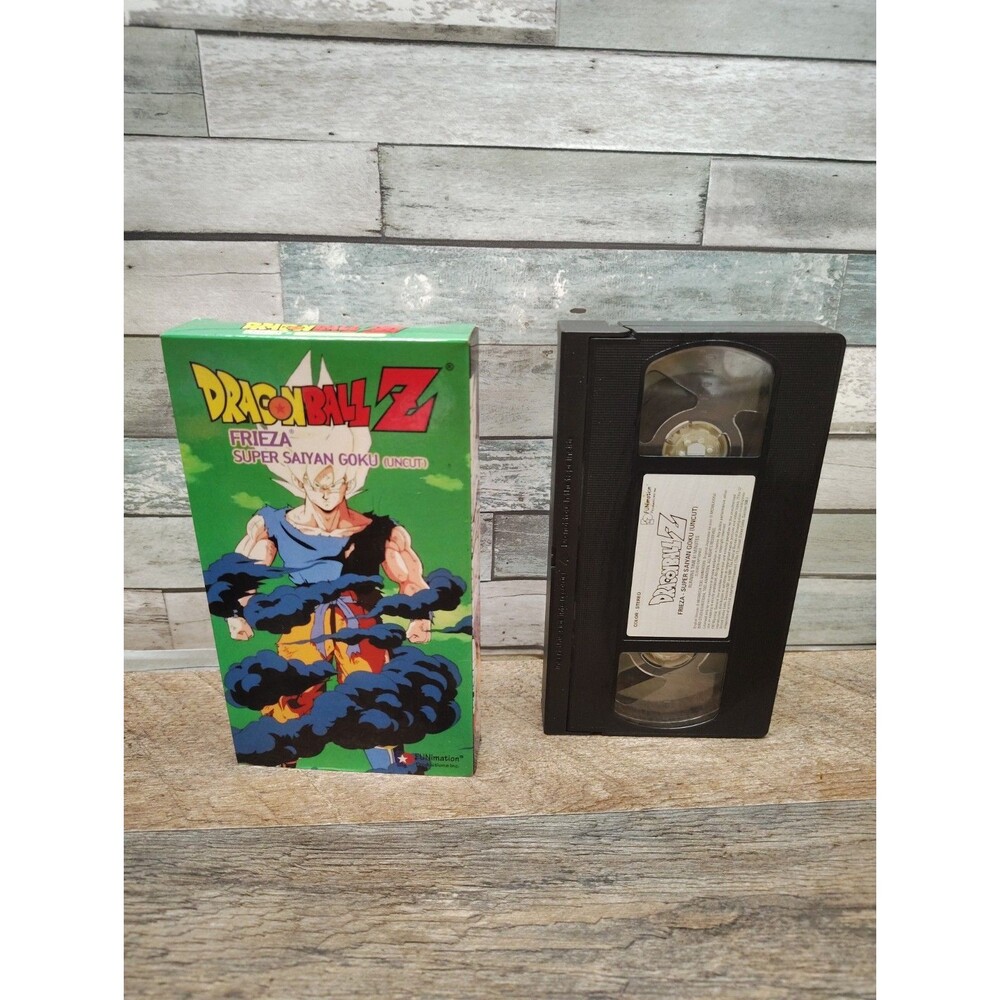 Dragon Ball Z DBZ Frieza Saga UNCUT VHS Box Set Vol 1-10 Connecting Spine Art - Picture 11 of 16